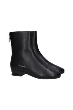 Raf Simons Laarzen Chelsea Boots Black Black